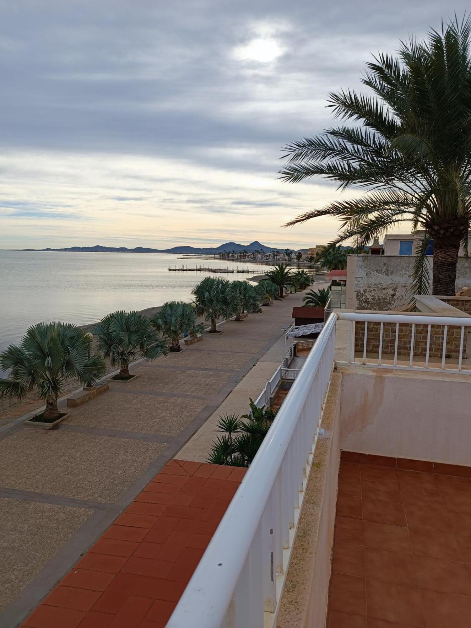 Top Floor Apartment Beachhouse, Beautiful Sea View, On The Beach! Cartagena Exteriör bild